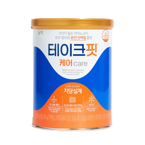 韩际新世界网上免税店-NAMYANG-PROTEINPOWDER-Take Fit Care Protein 304 g