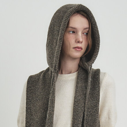 #Gray / Draffle Kint Muffler Baraclava