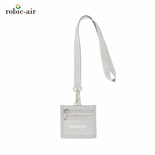 韩际新世界网上免税店-NEIKIDNIS-男士箱包-SQUARE CARD WALLET / MINERAL GRAY 卡包