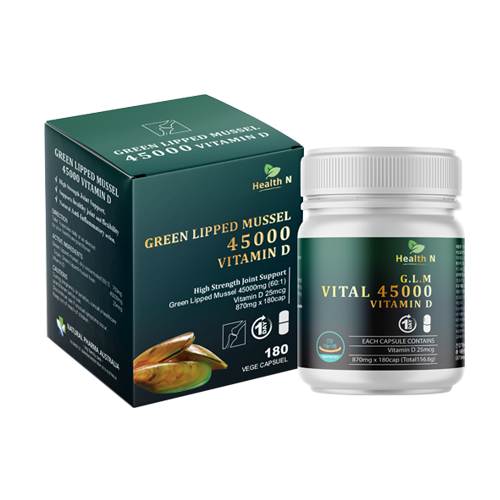 Health N Green Lipped Mussel 45000 Vitamin D