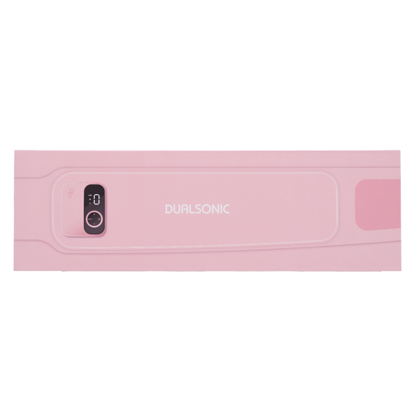 신세계인터넷면세점-듀얼소닉-BeautyDevice-EMS 핏업 벨트 핑크(복부마사지기)