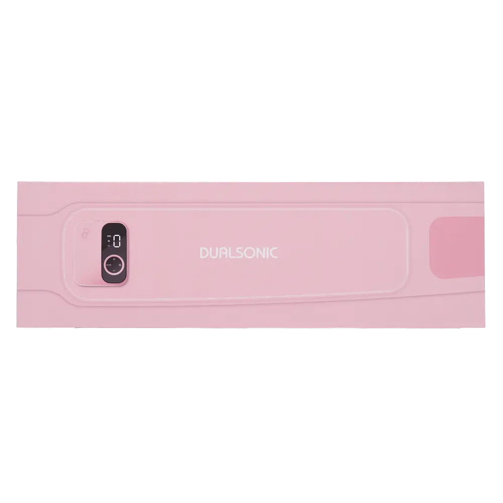 신세계인터넷면세점-듀얼소닉-BeautyDevice-EMS 핏업 벨트 핑크(복부마사지기)