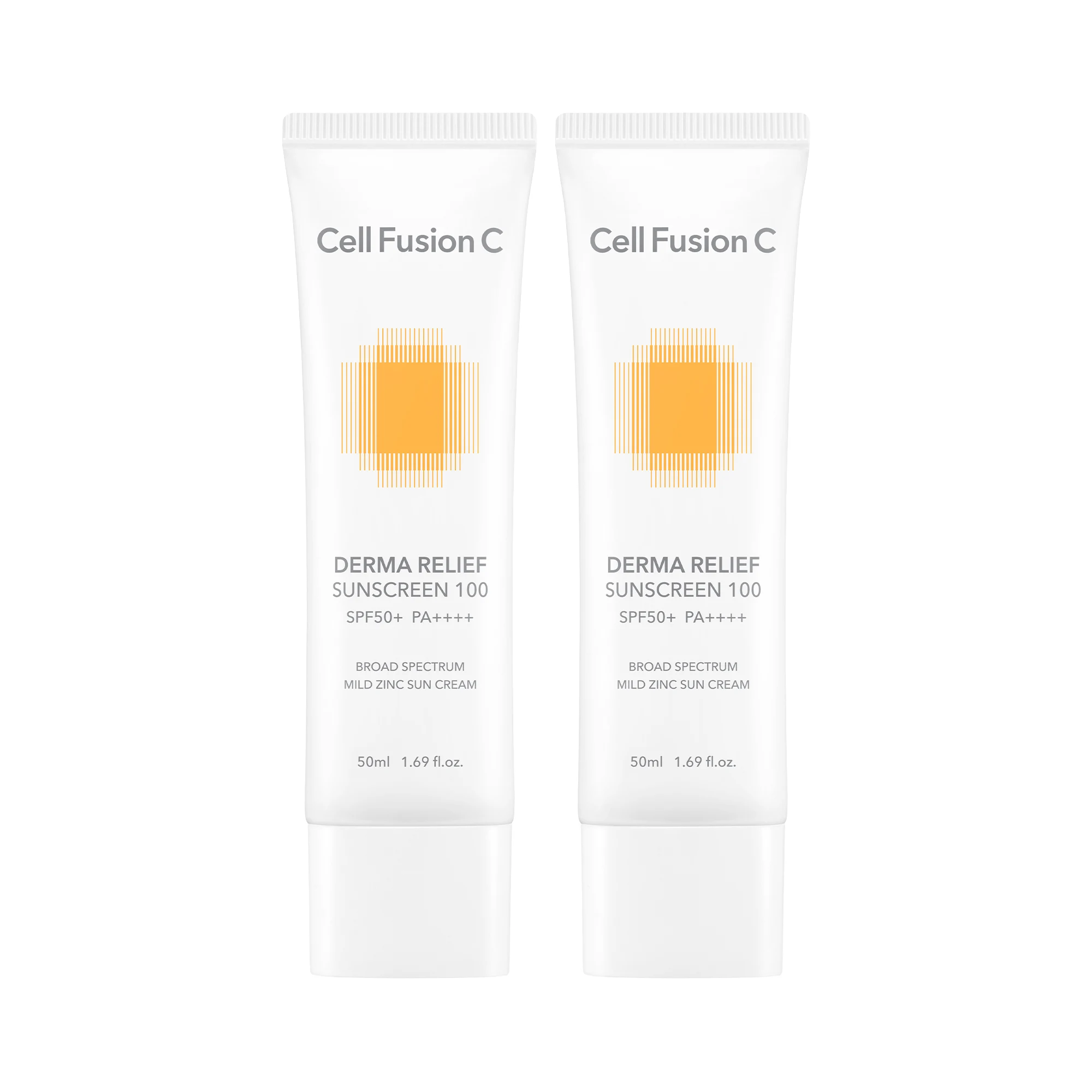 신세계인터넷면세점-셀퓨전씨-Suncare-더마릴리프 썬스크린100 50ml 듀오