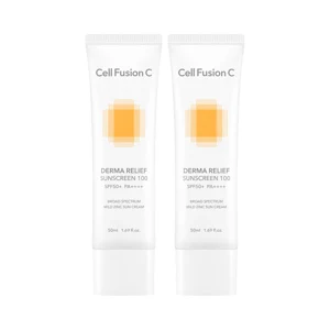 Derma Relief Sunscreen 100 50ml Duo (防晒霜套装)