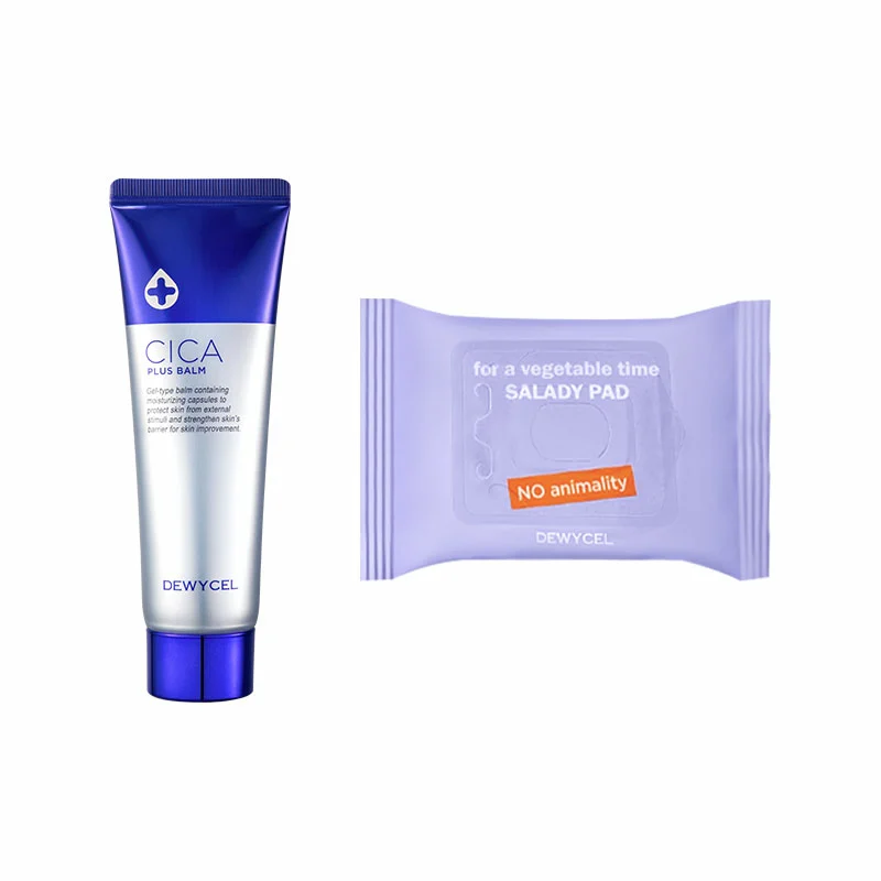 신세계인터넷면세점-듀이셀-FacialCare-수분+보습 스킨케어 2종 기획(시카플크림+샐러디패드)
