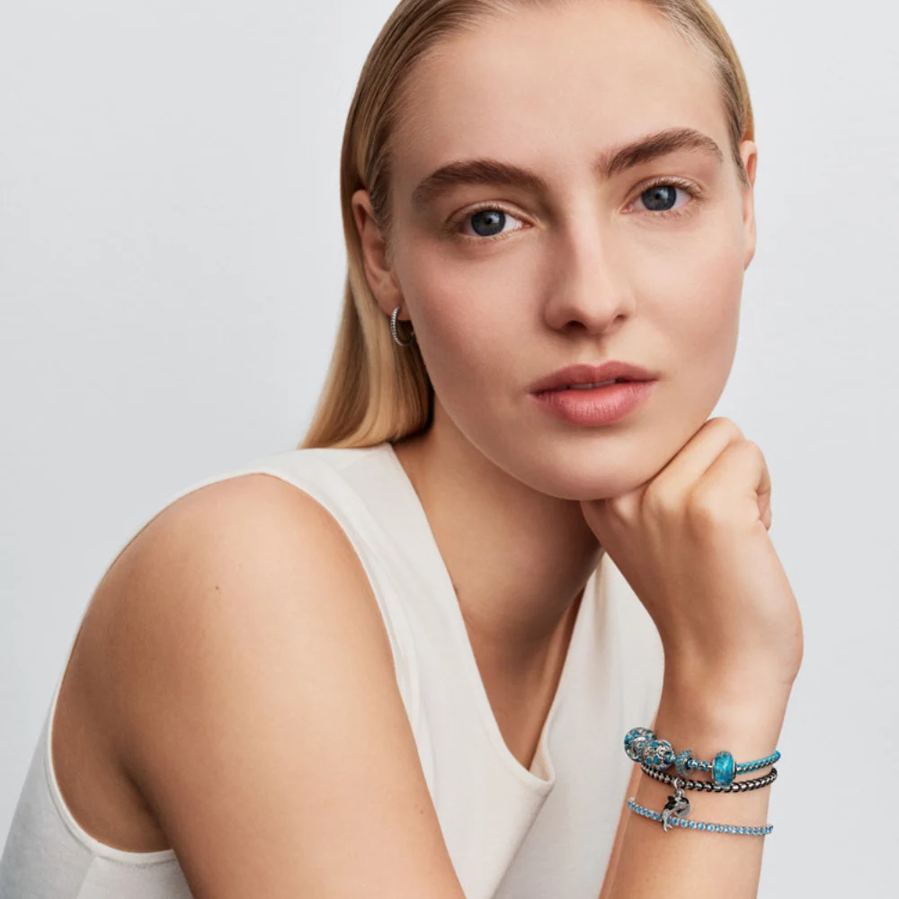 신세계인터넷면세점-판도라-bracelet-아이스 블루 스톤 스페이서 참