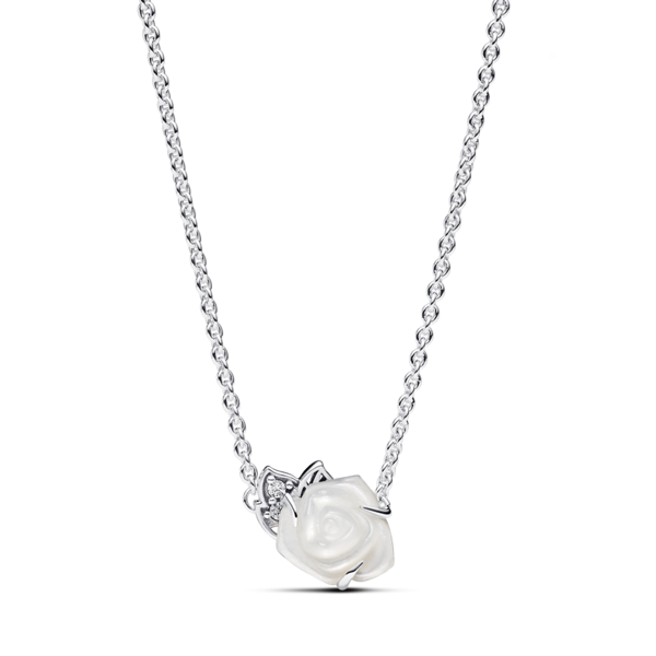 신세계인터넷면세점-판도라-necklace-화이트 로즈 인 블룸 콜리어 네크리스