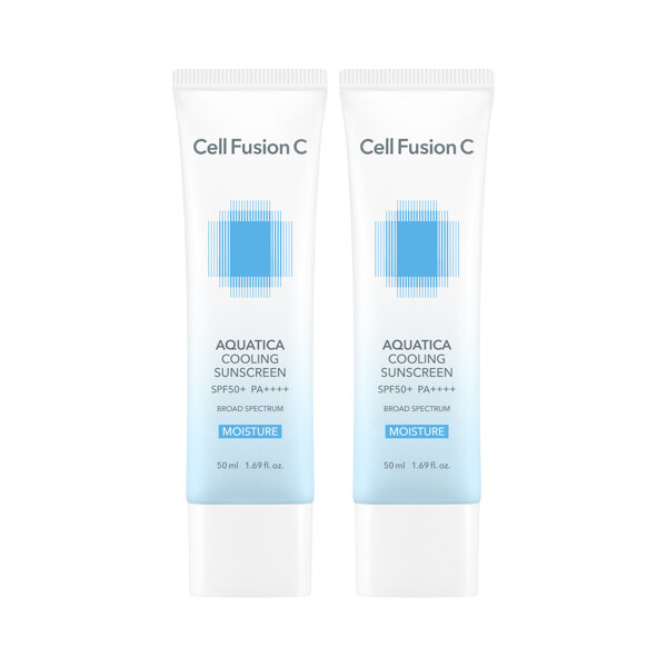 신세계인터넷면세점-셀퓨전씨-Suncare-아쿠아티카 쿨링 썬스크린 50ml 듀오