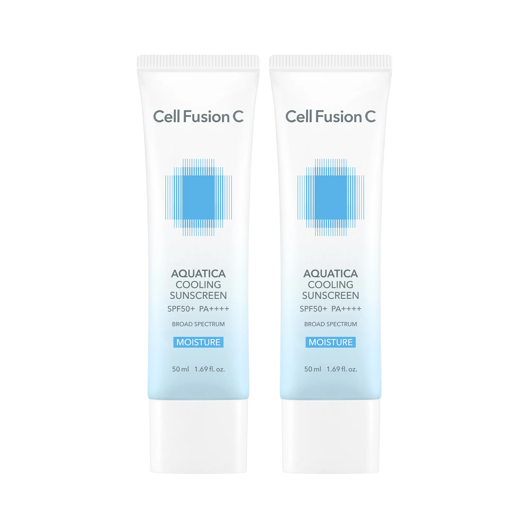 신세계인터넷면세점-셀퓨전씨-Suncare-아쿠아티카 쿨링 썬스크린 50ml 듀오