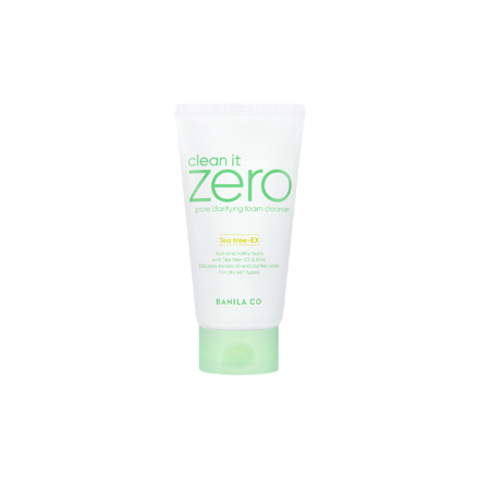 Clean It Zero Pore Clarifying Foam Cleanser 150ML (洁净毛孔洗面奶)