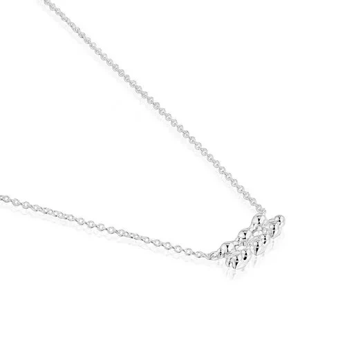 신세계인터넷면세점-토스-necklace-Bold Bear silver Choker with charm