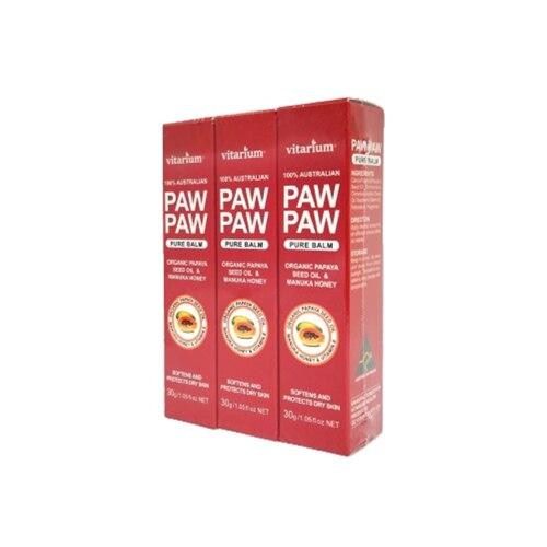 韩际新世界网上免税店-VITARIUM--PAWPAW PURE BALM30g Ⅹ 3EA   