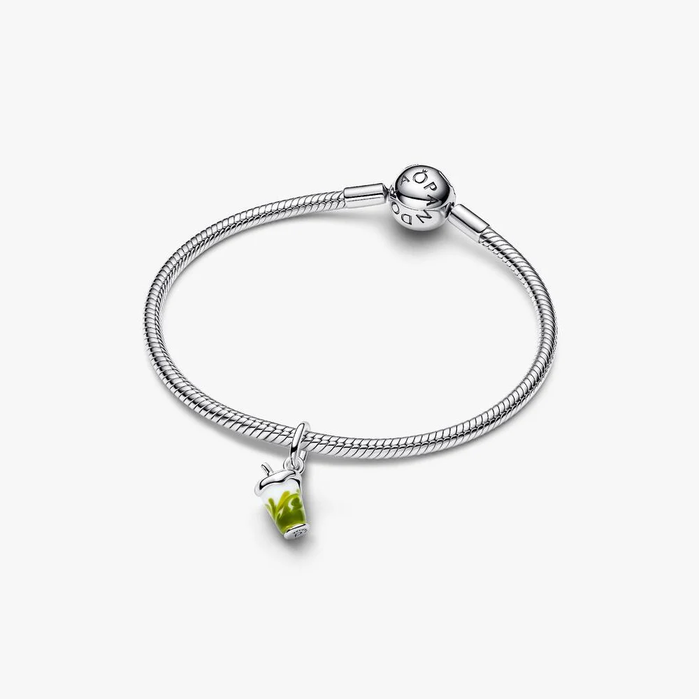 신세계인터넷면세점-판도라-bracelet-아이스 말차 라떼 무라노 글라스 댕글 참