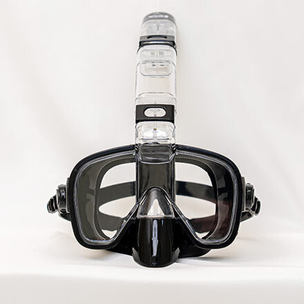 Aquamarine Snorkel Mask Black