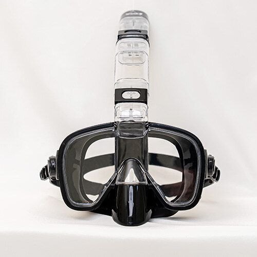 韩际新世界网上免税店-WEEK9-运动休闲-Aquamarine Snorkeling Mask L Black 潜水镜