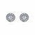 신세계인터넷면세점-스와로브스키-earring-Eternity 헤일로 스터드 이어링, 랩 그로운 다이아몬드 0.45ct