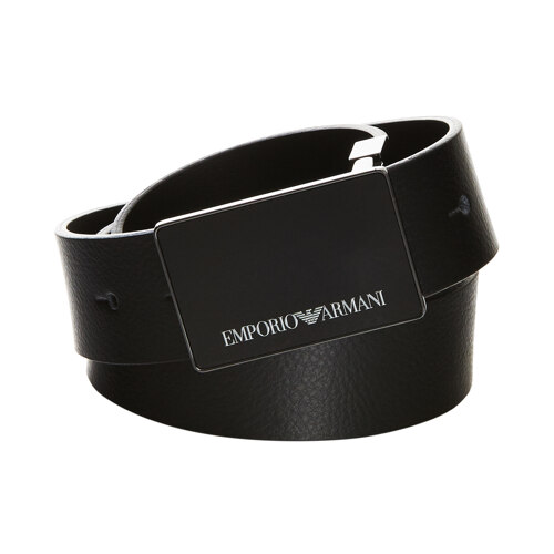 韩际新世界网上免税店-EMPORIO ARMANI BTQ-时尚配饰-EMPORIO ARMANI FASHION BELT BLACK