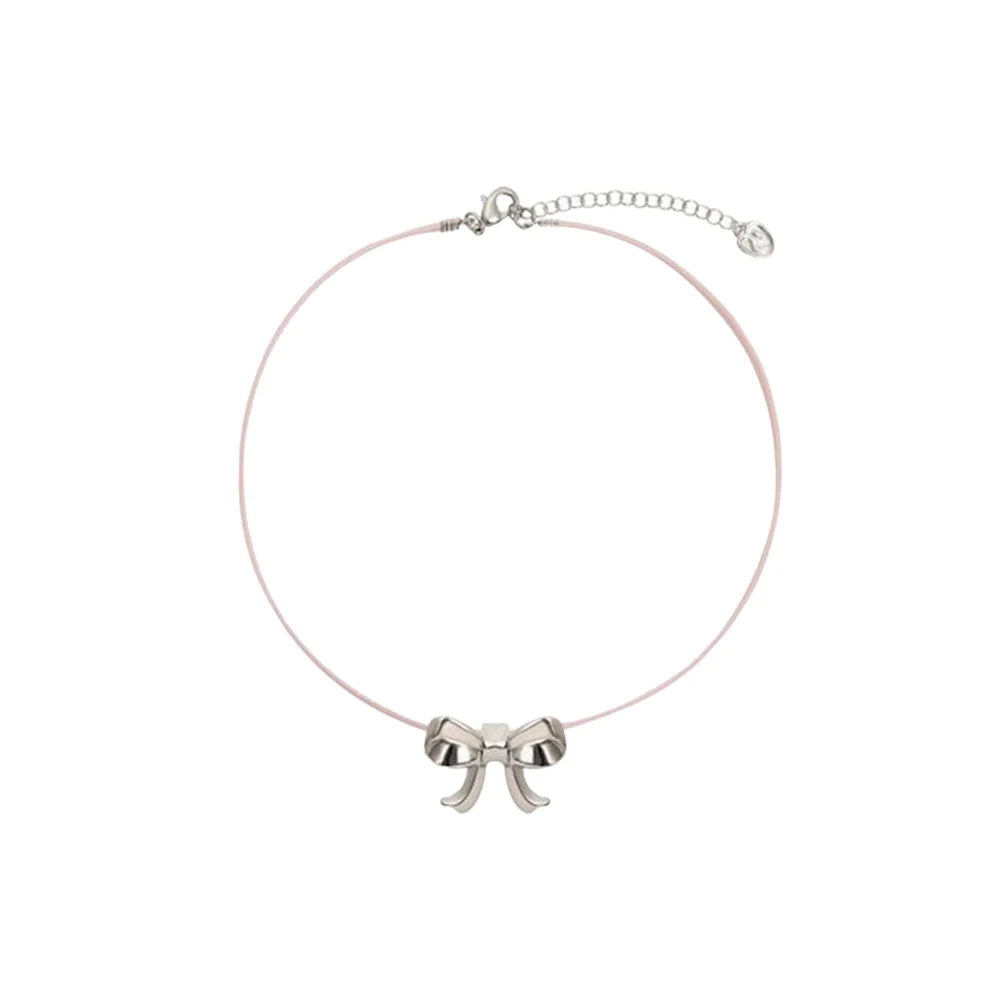 신세계인터넷면세점-오브이티유-necklace-Cutie Loop Ribbon Necklace