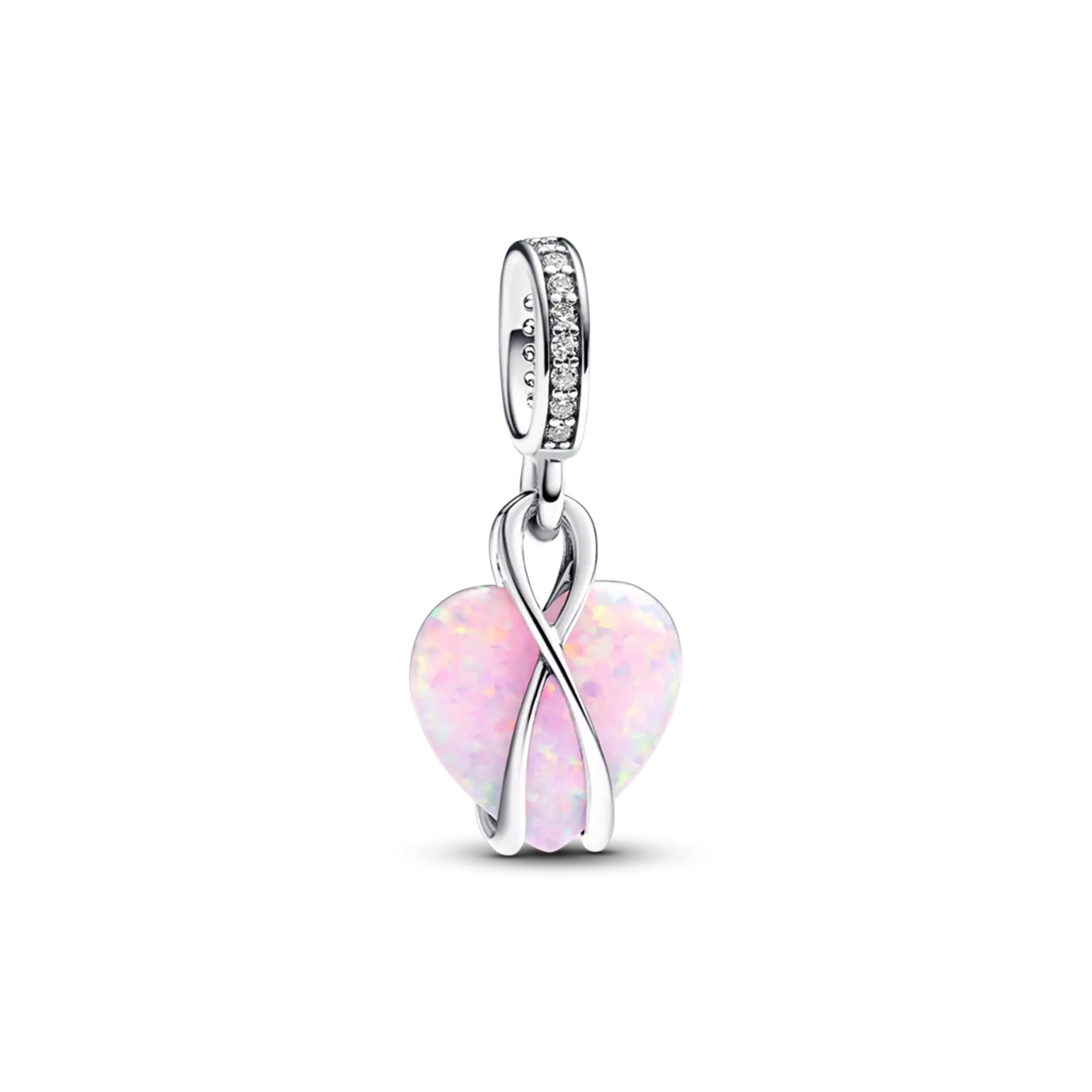 신세계인터넷면세점-판도라-bracelet-맘 오펄레센트 하트 댕글 참