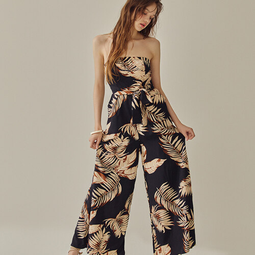 Botanical Wide Jumpsuit