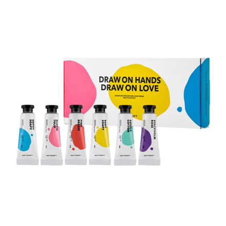 Signature Perfume Mini Hand Cream Palette Edition 10ml*6EA 迷你护手霜套装