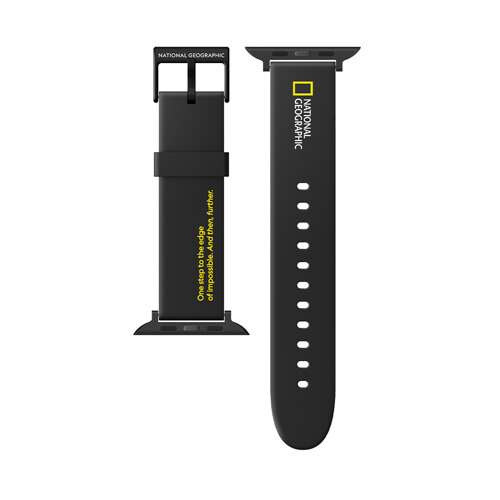 韩际新世界网上免税店-NATIONAL GEOGRAPHIC(ACC)-SMARTDEVICEACC-Apple Watch Strap_20 mm 38/40/41 (Basic Black)