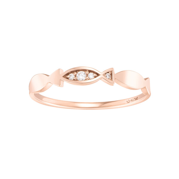 신세계인터넷면세점-제이에스티나-ring-J.Fenella LUCKY FISH 14K 반지 JJJTRQ4BF078R4120