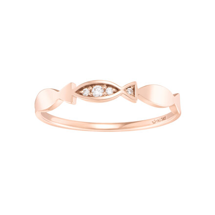J.Fenella LUCKY FISH 14K 반지 JJJTRQ4BF078R4120
