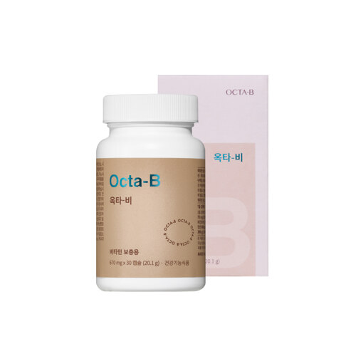 HIGH POTENCY 8 VITAMIN B COMPLEX OCTA-B 30 CAPSULES