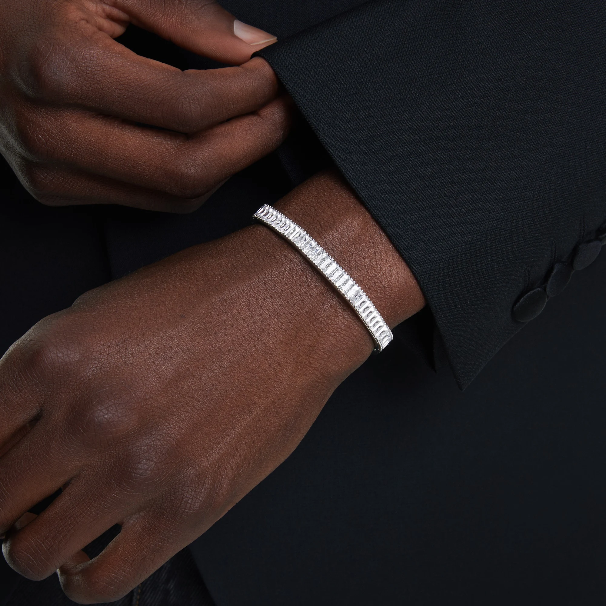 신세계인터넷면세점-스와로브스키-bracelet-MATRIX:BANGLE WHITE/RHS M