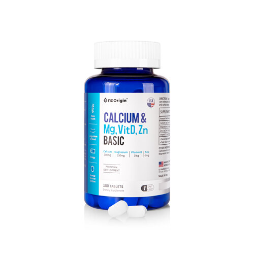 칼슘 앤 마그네슘 비타민D 아연 (180정, 6개월분)