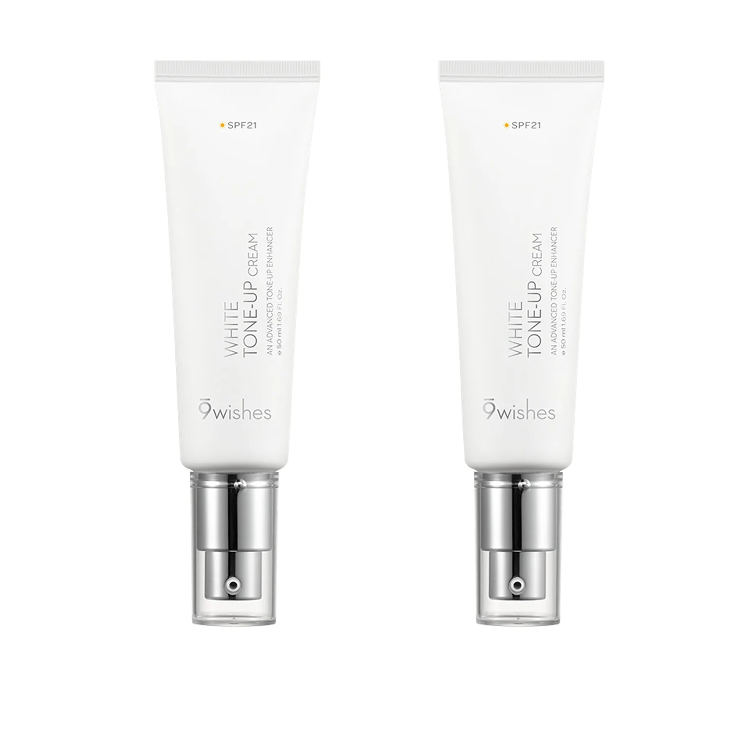 신세계인터넷면세점-나인위시스-페이스메이크업-비건 화이트 톤업 크림 50ml DUO