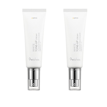 VEGAN WHITE TONE-UP CREAM 50ML DUO 纯素焕亮素颜霜 50ml 双支装