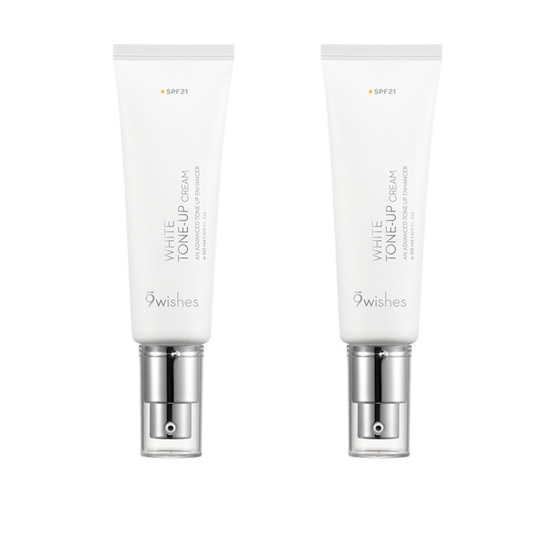 신세계인터넷면세점-나인위시스-페이스메이크업-비건 화이트 톤업 크림 50ml DUO