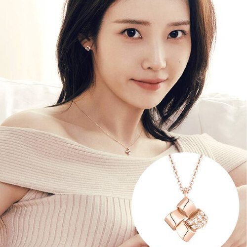 [아이유 PICK] J.Weave 14K 로즈골드 목걸이 JJJTNQ4BF075R4420