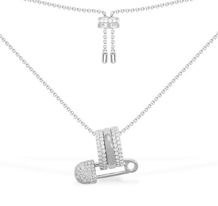 SILVER NECKLACE OX