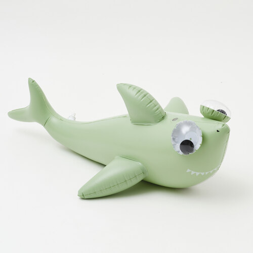 韩际新世界网上免税店-SUNNYLIFE-SWIMEQUIPMENT-Inflatable Sprinkler Shark Tribe Khaki