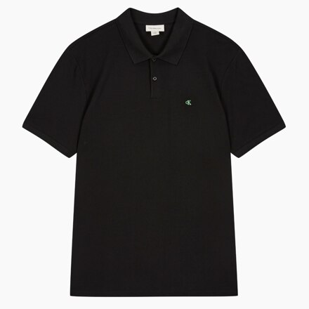 Men’s Regular Fit Piqué Short Sleeve Classic Polo T-Shirt_BLACK