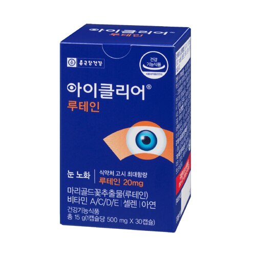 韩际新世界网上免税店-钟根堂-SUPPLEMENTSETC-Eye Clear 叶黄素 30粒