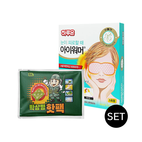 국내생산_박상병 핫팩10매+아이워머 온팩 5매 SET