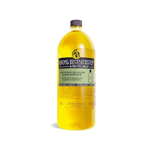 韩际新世界网上免税店-欧舒丹--Almond Eco Ref Shower Oil 500ML   