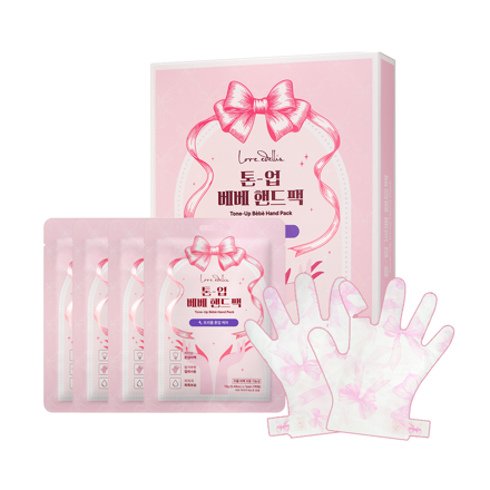 러브에델리스 톤업 베베 핸드팩 4매