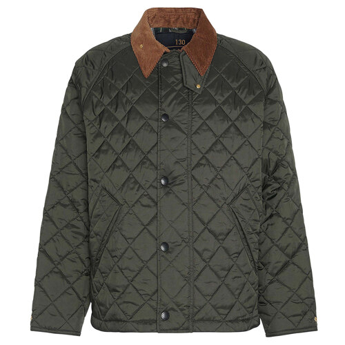 (MEN)Barbour 130th Anniversary Transport Quilted Jacket_Sage