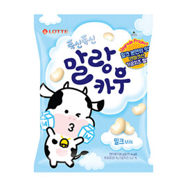 롯데 말랑카우밀크 (158g)
