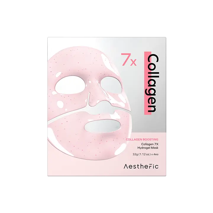 신세계인터넷면세점-에스테픽-FaceMasksTreatments-콜라겐 7X 하이드로겔 마스크 4매입