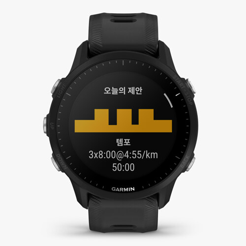 韩际新世界网上免税店-GARMIN-SMARTWATCH-Forerunner 955 Black 智能手表