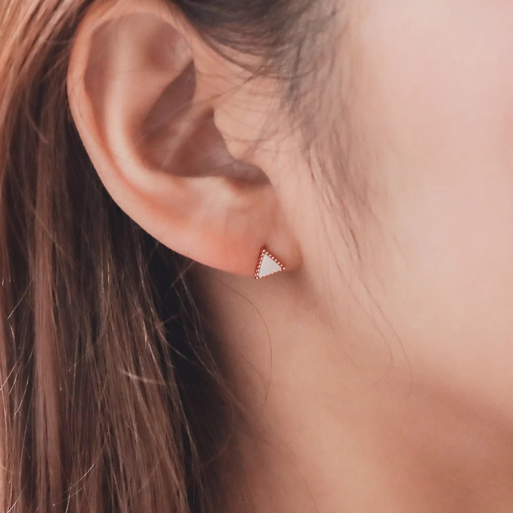 신세계인터넷면세점-밀튼 스텔리-earring-오팔 피스케이크 실버 귀걸이