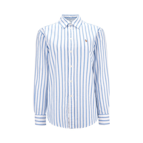 RELAXED FIT STRIPED COTTON SHIRT