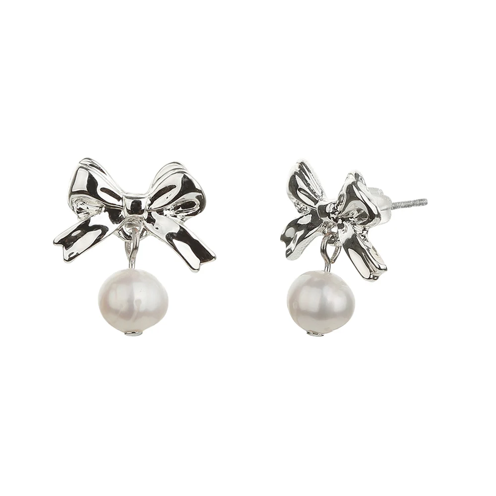 신세계인터넷면세점-챠미-earring-ribbon pearl-earring