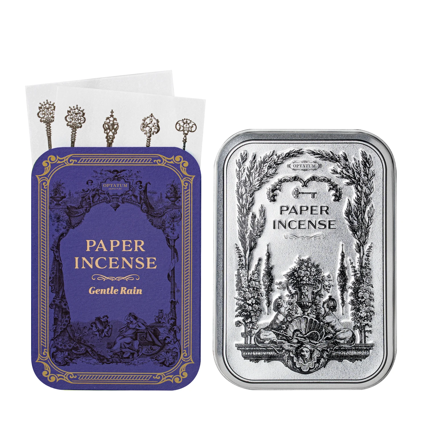 신세계인터넷면세점-옵타움-Candle_Diffuser_Aroma-페이퍼 인센스 젠틀 레인 12pcs
